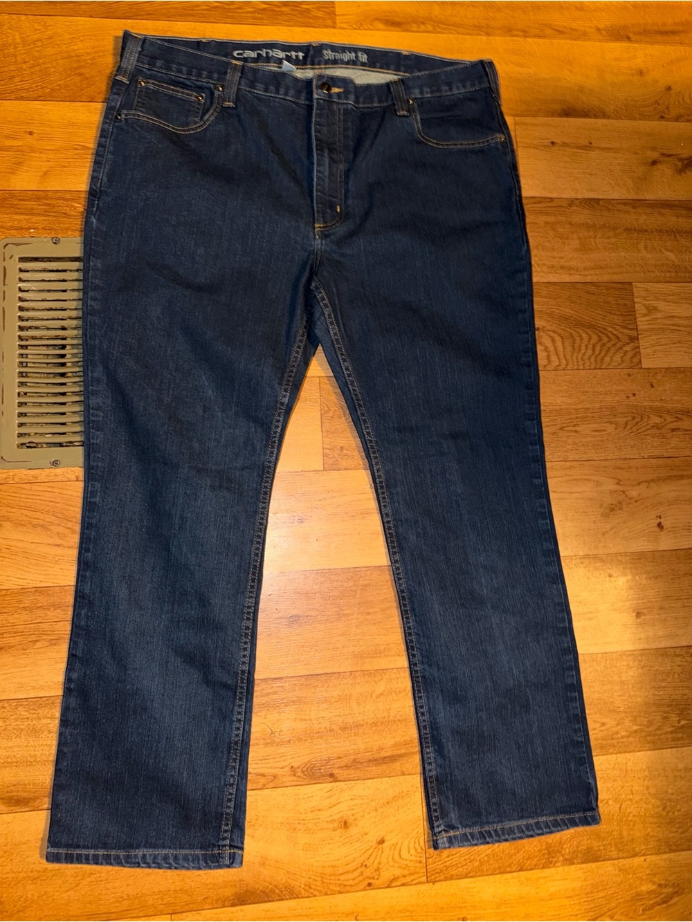 Carhartt Men's Straight Leg Dark Indigo Jeans